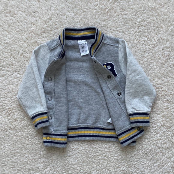 *NWOT* Carter’s Baby Varsity Bomber Jacket - Picture 12 of 12